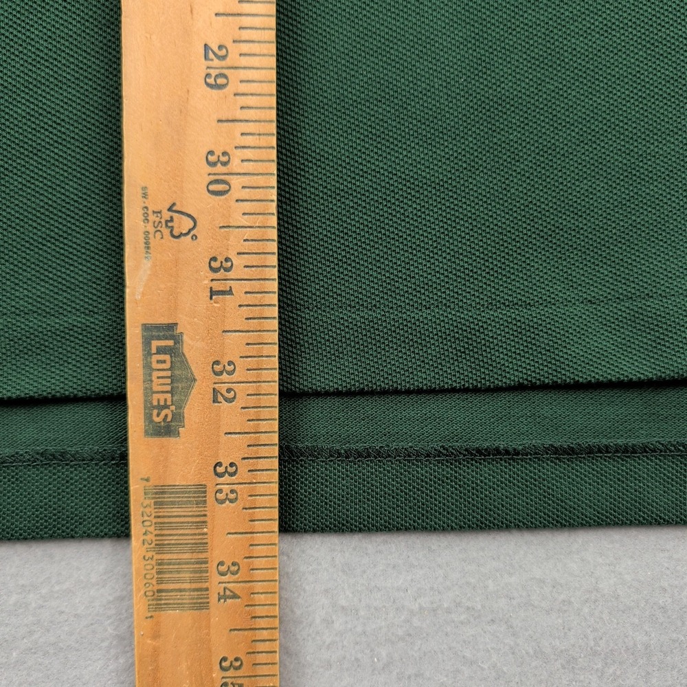 Polo Ralph Lauren Polo Shirt Mens LT Tall Green Pique Polo Match 3 Triple Pony - Picture 6 of 14